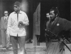 Kurosawa y el actor Toshiro Mifune